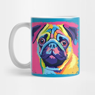 Pug Pop Art - Dog Lover Gifts Mug